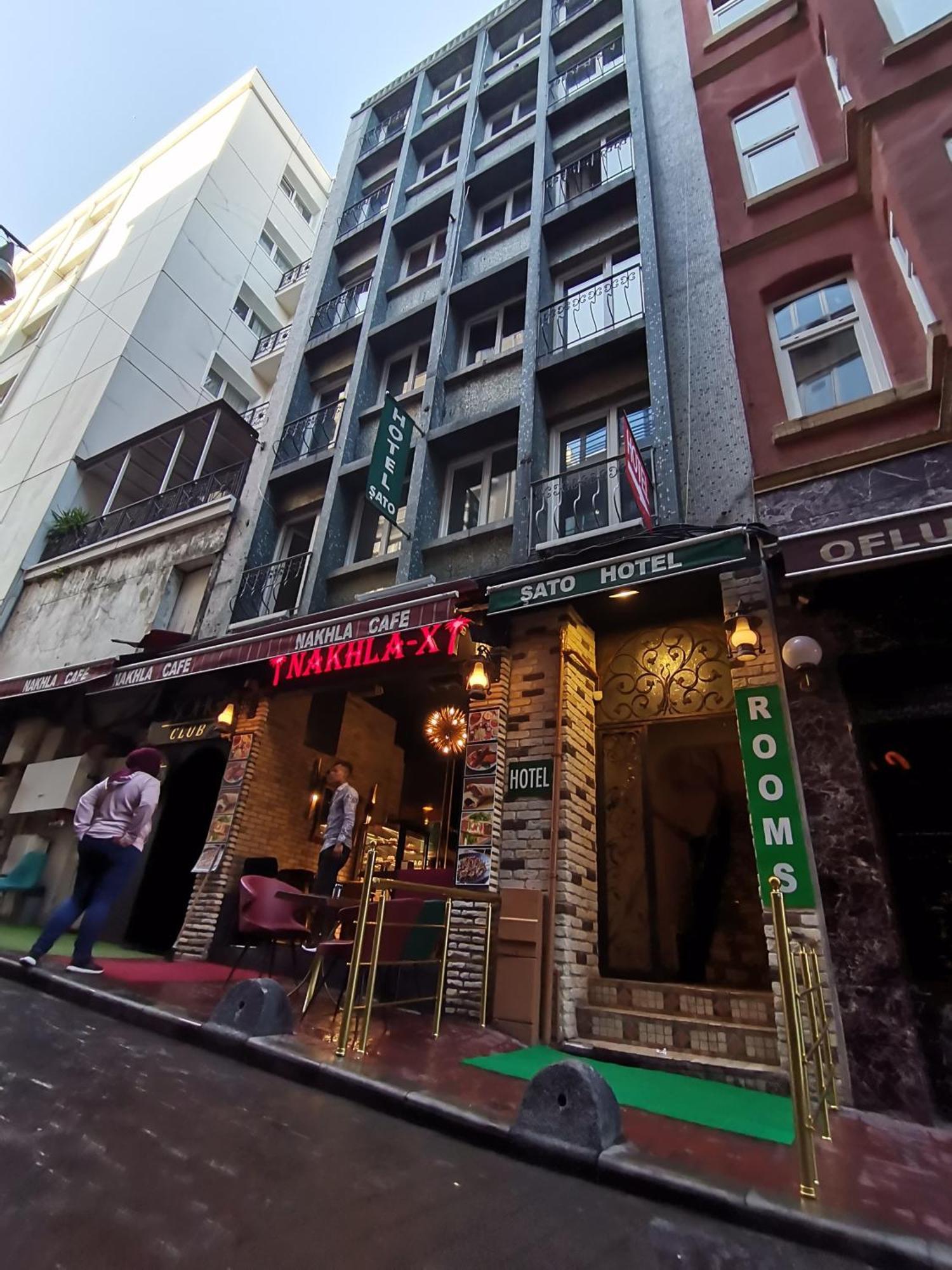 Taksim Sato Hotel Istanbul Ngoại thất bức ảnh